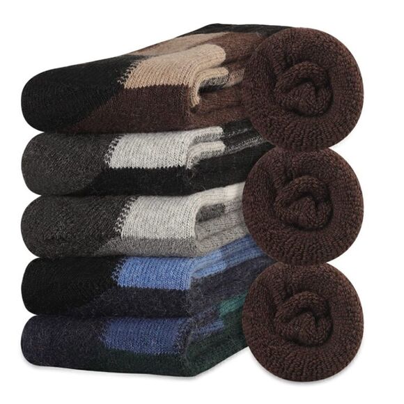 Men’s Wool Blend Socks  - Picture 2 of 4